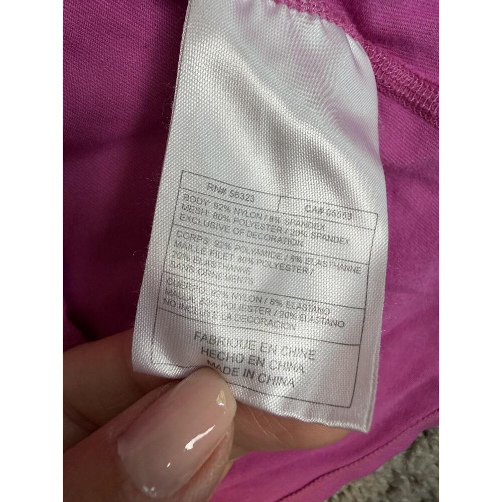 Nike Shirt Womens M Pink Dri-FIT Short Sleeve Crew Neck Athletic Breathable - Picture 4 of 10